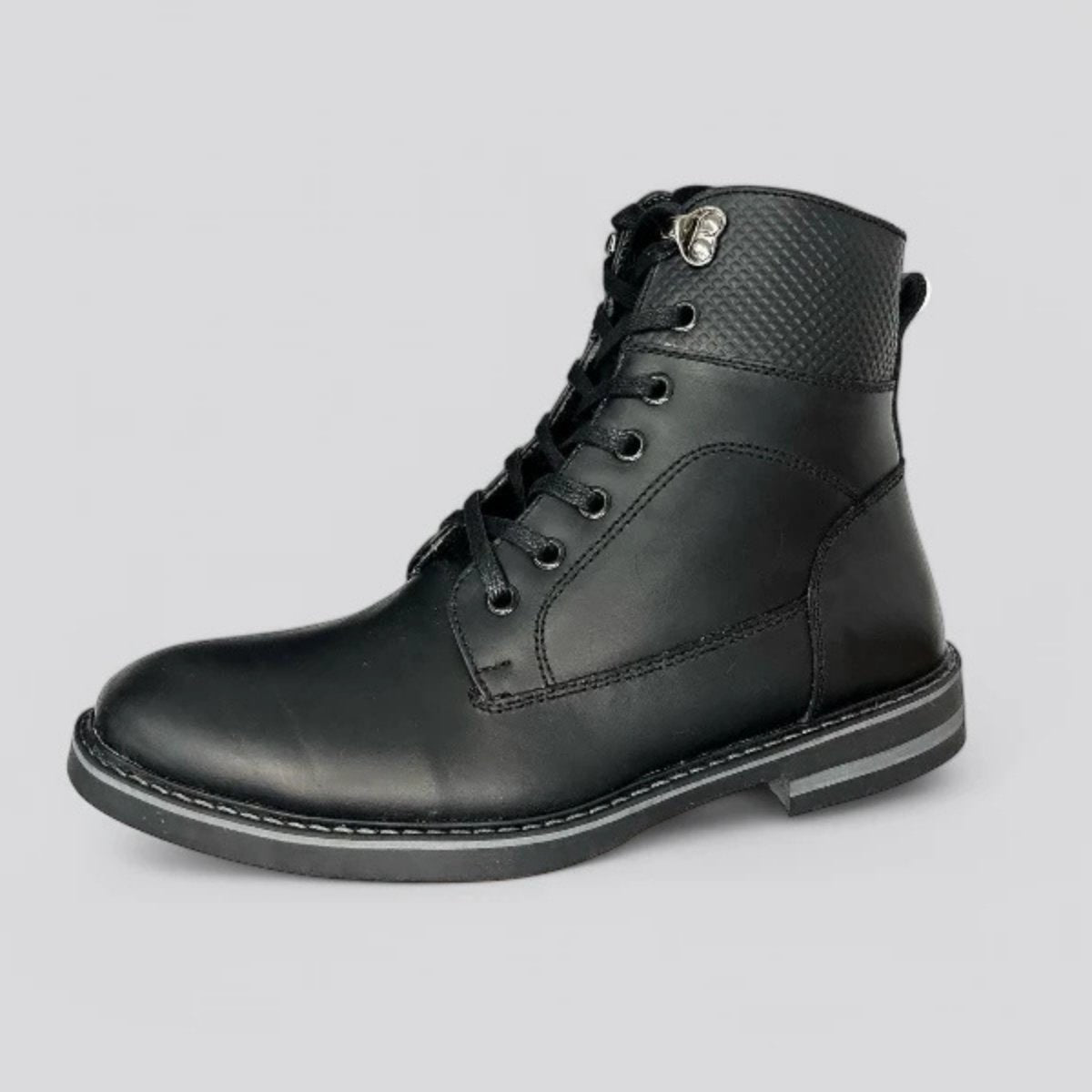 Botas Hombre en Cuero de Caña Media – Estilo urbano con funcionalidad - Tienda Serrano