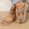 Sandalias de Plataforma para Mujer con Cuña – Comodidad y Estilo - Tienda Serrano