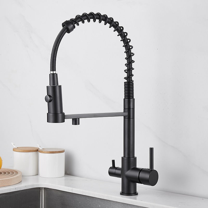 Grifo Purificador de Agua para Cocina – Monomando con Filtro Integrado y Pico Giratorio 360° tienda serrano