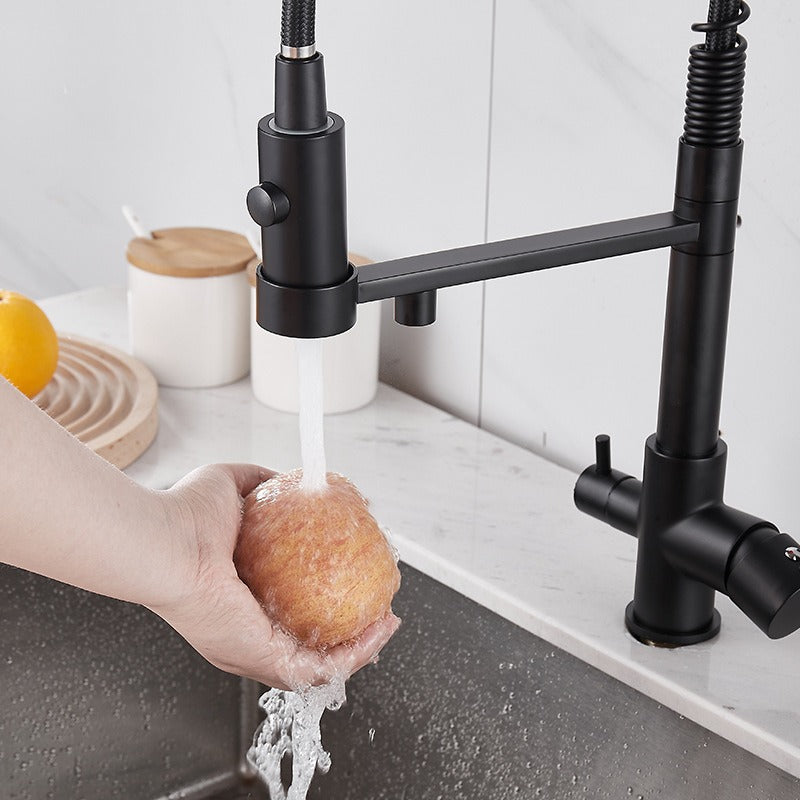 Grifo Purificador de Agua para Cocina – Monomando con Filtro Integrado y Pico Giratorio 360° tienda serrano