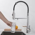 Grifo Purificador de Agua para Cocina – Monomando con Filtro Integrado y Pico Giratorio 360° tienda serrano