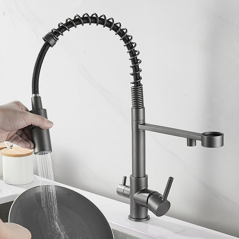 Grifo Purificador de Agua para Cocina – Monomando con Filtro Integrado y Pico Giratorio 360° tienda serrano