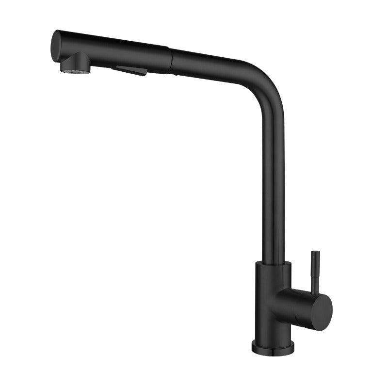 Grifo de Cocina Gourmet en Acero Inoxidable – Monomando Extensible con Mezclador de Agua Caliente y Fría Tienda Serrano