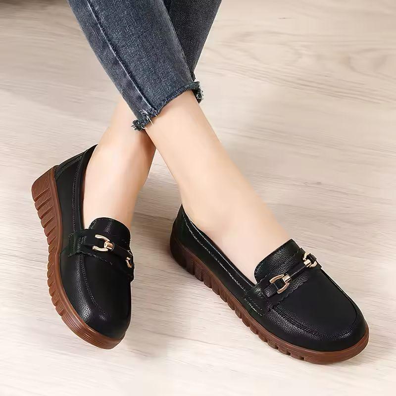 Mocasín para Mujer de Cuero – Elegante, Cómodo y Casual - Tienda Serrano