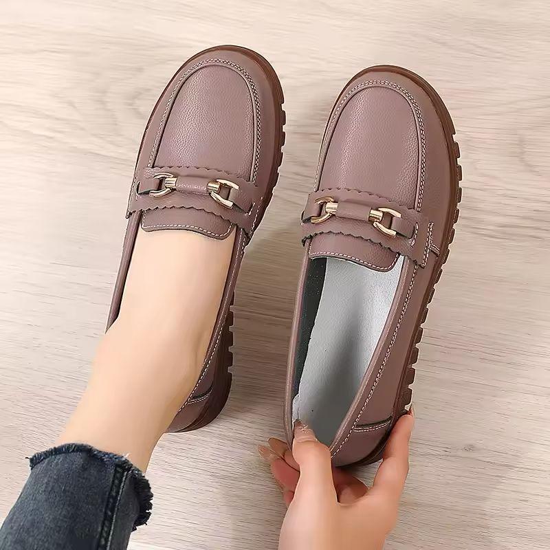 Mocasín para Mujer de Cuero – Elegante, Cómodo y Casual - Tienda Serrano