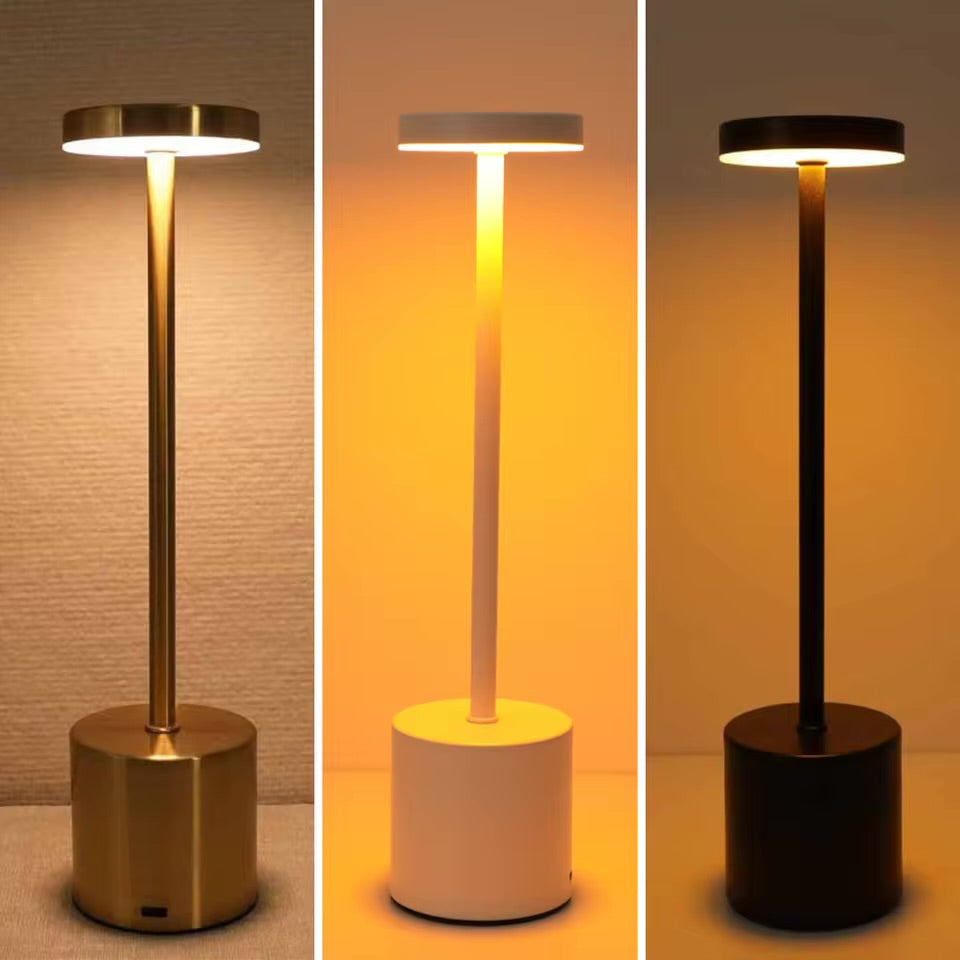Lámpara de Mesa LED Inalámbrica con Sensor Táctil y Luz Regulable Tienda serrano 