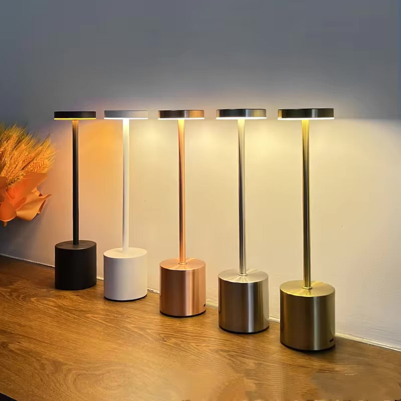 Lámpara de Mesa LED Inalámbrica con Sensor Táctil y Luz Regulable Tienda serrano 