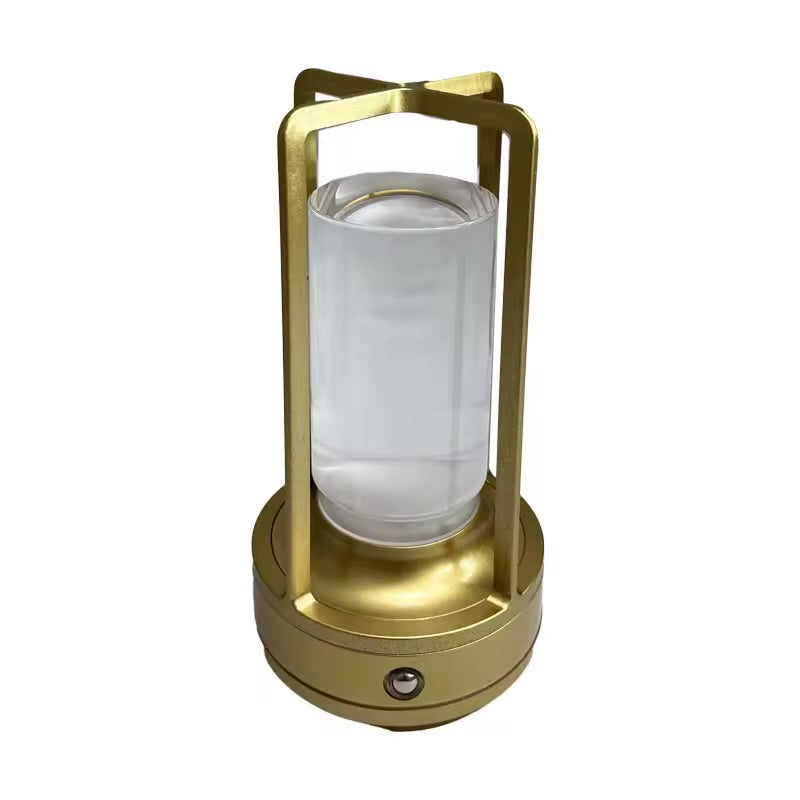 Lámpara de Mesa LED Recargable Inalámbrica con Control Táctil 3 Tonos de Luz y Carga USB Tienda Serrano