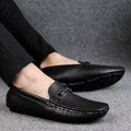 Mocasín Hombre en Cuero con Elevación Interna Elegante - Tienda Serrano